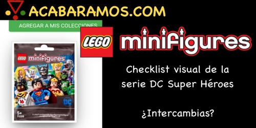 La colección Minifiguras LEGO DC Super Heroes (71026) en ACABARAMOS.COM