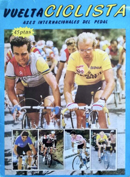 Colección Vuelta Ciclista. Ases Internacionales del Pedal 1985 de J. Merchante en ACABARAMOS.COM