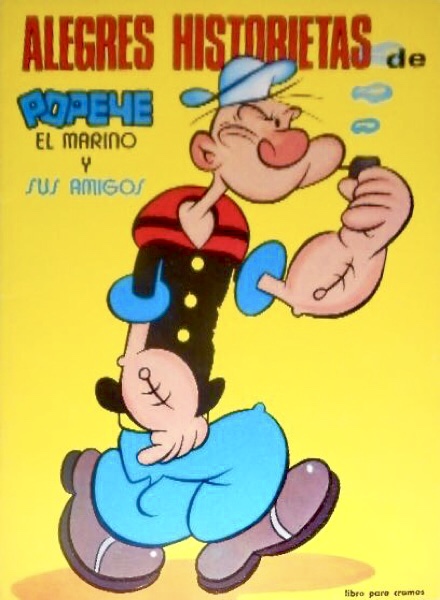 Alegres historietas de Popeye el Marino