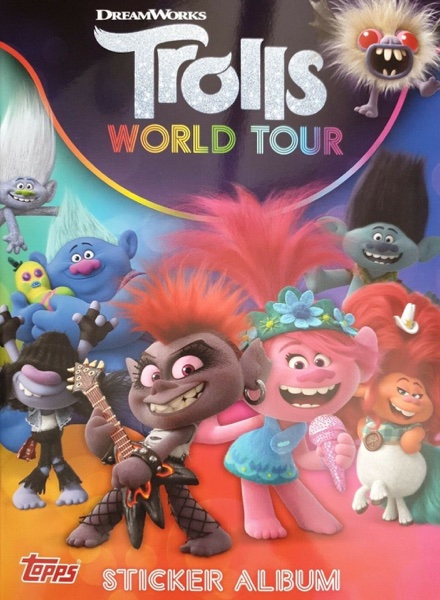 Colección Trolls 2. Gira Mundial de TOPPS en ACABARAMOS.COM