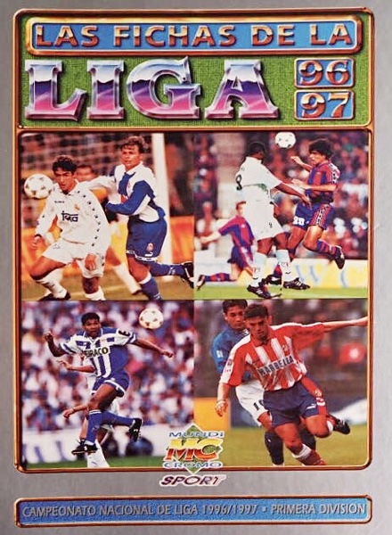Mundicromo. Las Fichas de la Liga 1996-1997