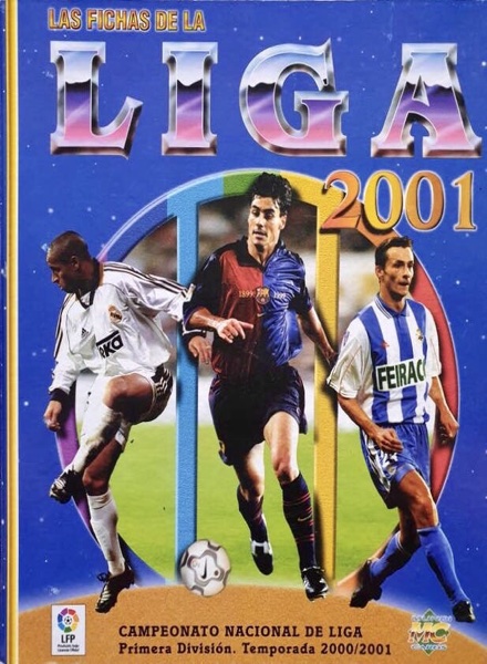 Mundicromo. Las Fichas de la Liga 2000-2001
