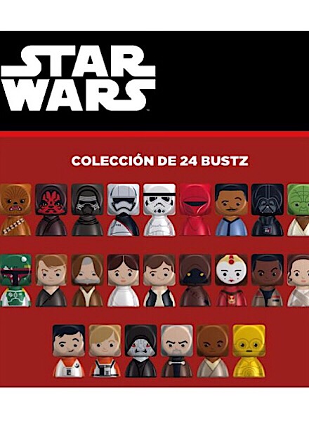 Colección Star Wars: El camino de los Jedi BUSTZ de TOPPS en ACABARAMOS.COM