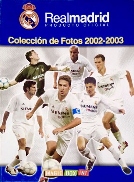 Colección Real Madrid, Colección de fotos 2002-2003 de Magic Box en ACABARAMOS.COM