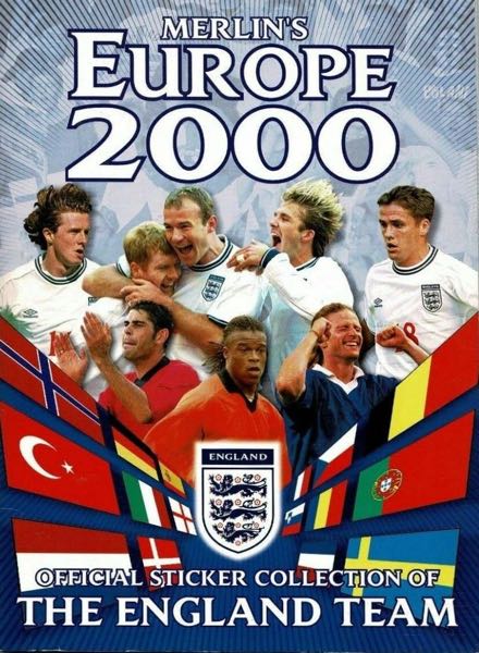 UEFA Euro 2000 Belgica-Holanda. The England Team