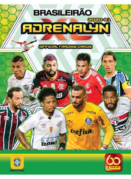 Brasileirão 2020-2021. Adrenalyn XL