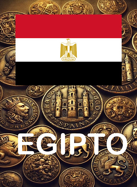 Colección Monedas de Egipto de NBE en ACABARAMOS.COM