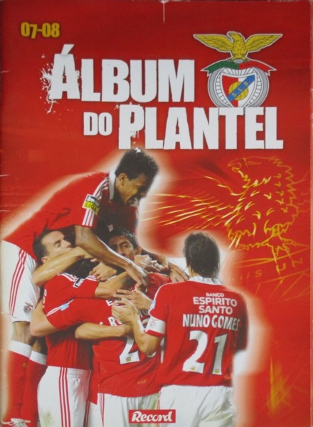 Album do Plantel SL Benfica 2007-2008