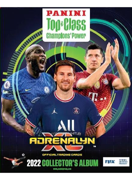 Colección Top Class 2022. Adrenalyn XL Champions Power de Panini en ACABARAMOS.COM