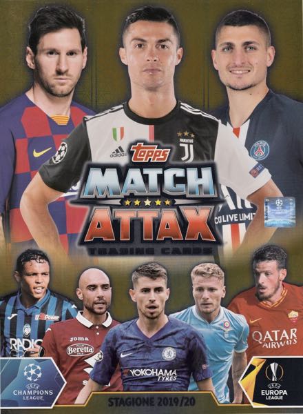 UEFA Champions League 2019-20. Match Attax. Italia
