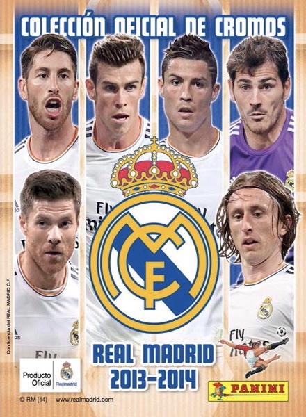 Colección Real Madrid 2013-2014 de Panini en ACABARAMOS.COM