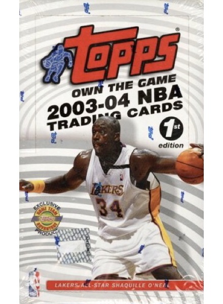 1st Edition NBA 2003-2004 Trading Cards