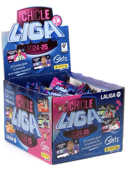 Colección CHICLE LIGA 2024-25 de Panini en ACABARAMOS.COM