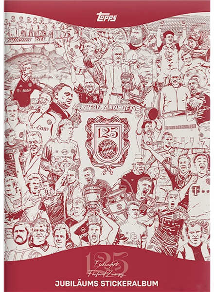 FC Bayern München. 125 Jubiläus Stickeralbum