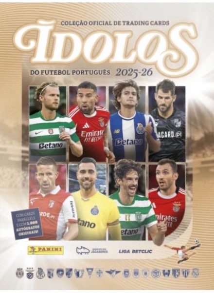 Coleccion Idolos do Futebol Portugues 2025-2026 en ACABARAMOS.COM