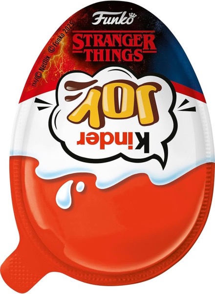 Coleccion Kinder Joy Stranger Things Funko Pop 2025 en ACABARAMOS.COM