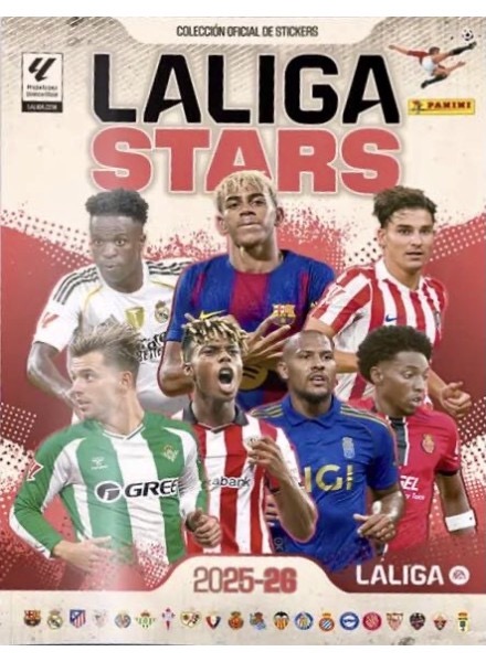 Coleccion LaLiga Stars 2025-26 LATAM en ACABARAMOS.COM