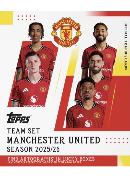 Coleccion Manchester United Team Set 2025-2026
 en ACABARAMOS.COM