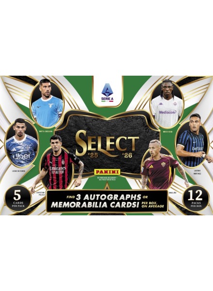 Coleccion Select Serie A 2025-26 en ACABARAMOS.COM