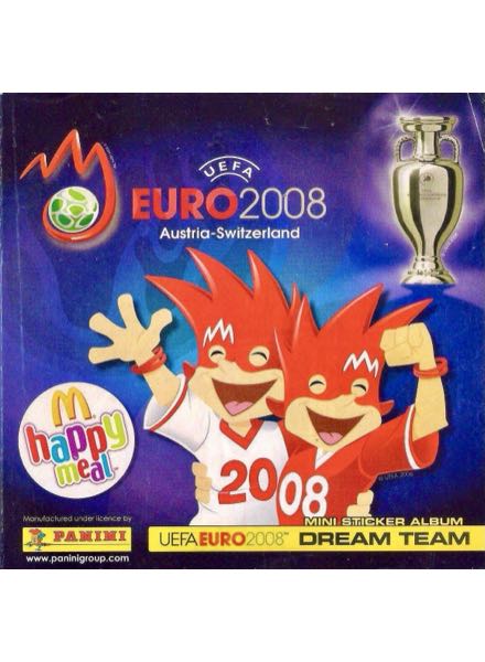 UEFA Euro 2008 Austria-Switzerland Mini Stickers