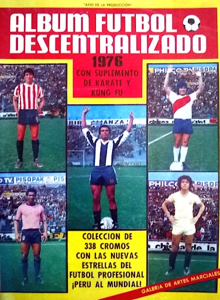 Album Futbol Descentralizado 1976