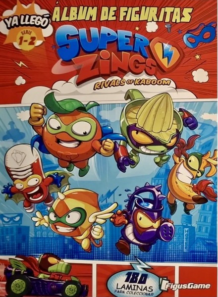 Coleccion Super Zings. Rivals of Kaboom. Serie 1-2 en ACABARAMOS.COM