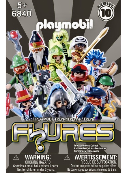 Coleccion Playmobil Figures 6840 Serie 10. Sobre negro en ACABARAMOS.COM