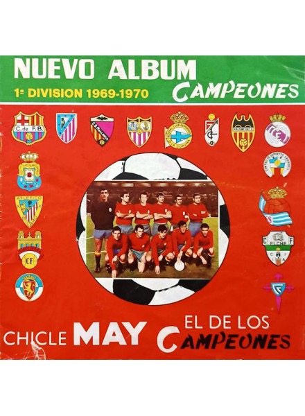 Coleccion Album Campeones 1ª división 1969-70 en ACABARAMOS.COM
