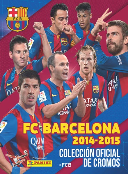 Colección FC Barcelona 2014-2015 de Panini en ACABARAMOS.COM