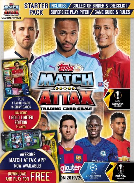 UEFA Champions League 2019-20. Match Attax. UK