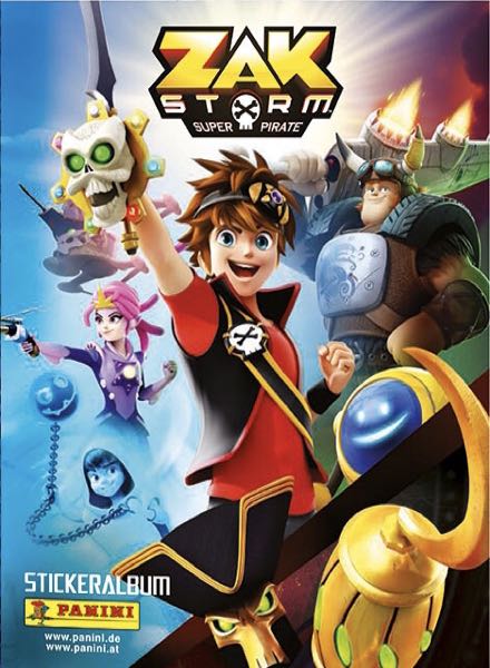 Colección Zak Storm. Super Pirata de Panini en ACABARAMOS.COM