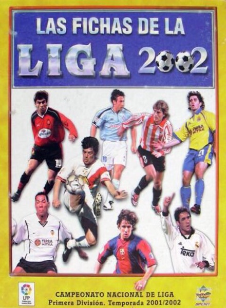 Mundicromo. Las Fichas de la Liga 2001-2002