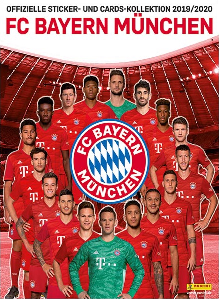 Colección FC Bayern München 2019-2020 de Panini en ACABARAMOS.COM