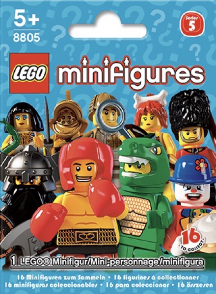 Minifiguras LEGO Serie 5 (8805)