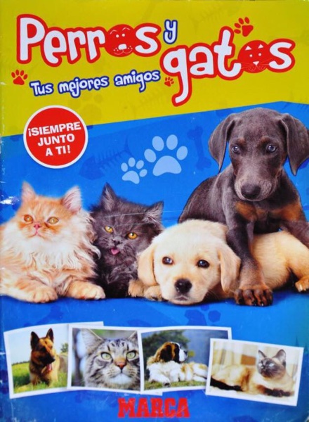 Colección Perros y gatos. Tus mejores amigos de Marca en ACABARAMOS.COM