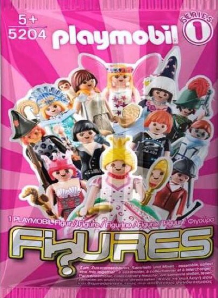 Playmobil Figures 5204 Serie 1. Sobre rosa