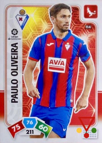 114 Paulo Oliveira de la colección Adrenalyn XL Liga Santander 2019-20 en ACABARAMOS.COM