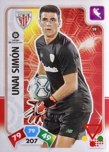 19 Unai Simón de la colección Adrenalyn XL Liga Santander 2019-20 en ACABARAMOS.COM