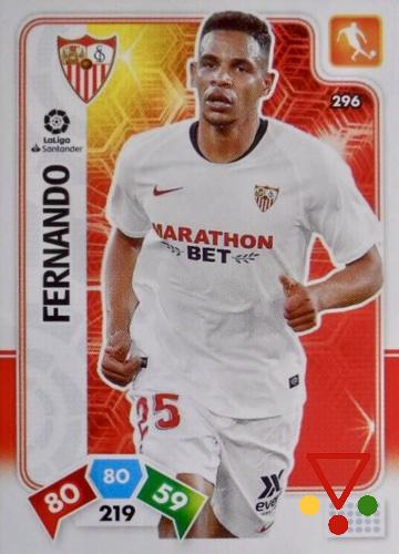 296 Fernando de la colección Adrenalyn XL Liga Santander 2019-20 en ACABARAMOS.COM