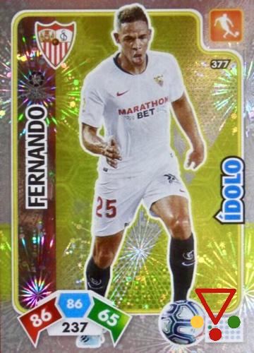 377 Fernando de la colección Adrenalyn XL Liga Santander 2019-20 en ACABARAMOS.COM