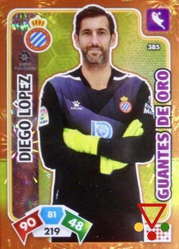 385 Diego López de la colección Adrenalyn XL Liga Santander 2019-20 en ACABARAMOS.COM