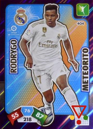 404 Rodrygo de la colección Adrenalyn XL Liga Santander 2019-20 en ACABARAMOS.COM