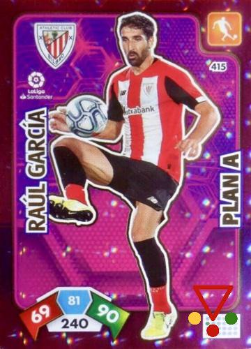 415 Raúl García de la colección Adrenalyn XL Liga Santander 2019-20 en ACABARAMOS.COM