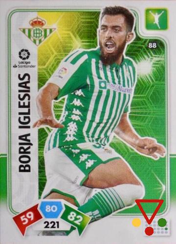 88 Borja Iglesias de la colección Adrenalyn XL Liga Santander 2019-20 en ACABARAMOS.COM