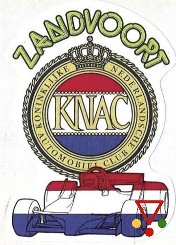 24 Logo ZandVoort de la colección F1 Grand Prix en ACABARAMOS.COM