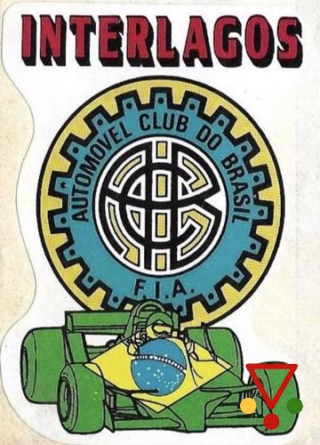 4 Logo Interlagos de la colección F1 Grand Prix en ACABARAMOS.COM