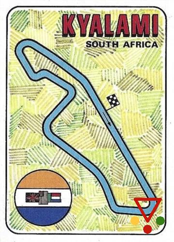 7 Pista Kyalami de la colección F1 Grand Prix en ACABARAMOS.COM