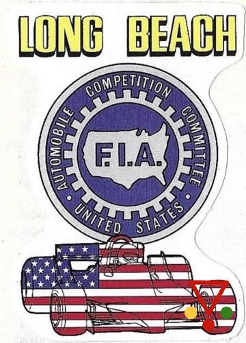 8 Logo Long Beach de la colección F1 Grand Prix en ACABARAMOS.COM