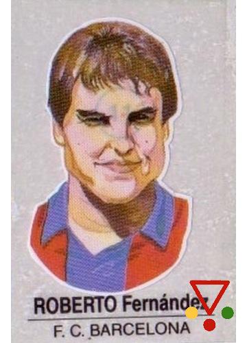11 Roberto de la colección Caricaturas de Futbolistas Famosos en ACABARAMOS.COM