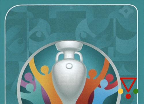 EUR3 Logo oficial (parte 1) de la colección UEFA Euro 2020 Official Preview en ACABARAMOS.COM
